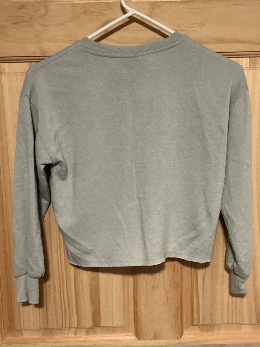 Disney Light Gray Crewneck Sweatshirt with Colorful Tim Burton Character Panels - Picture 3 of 3